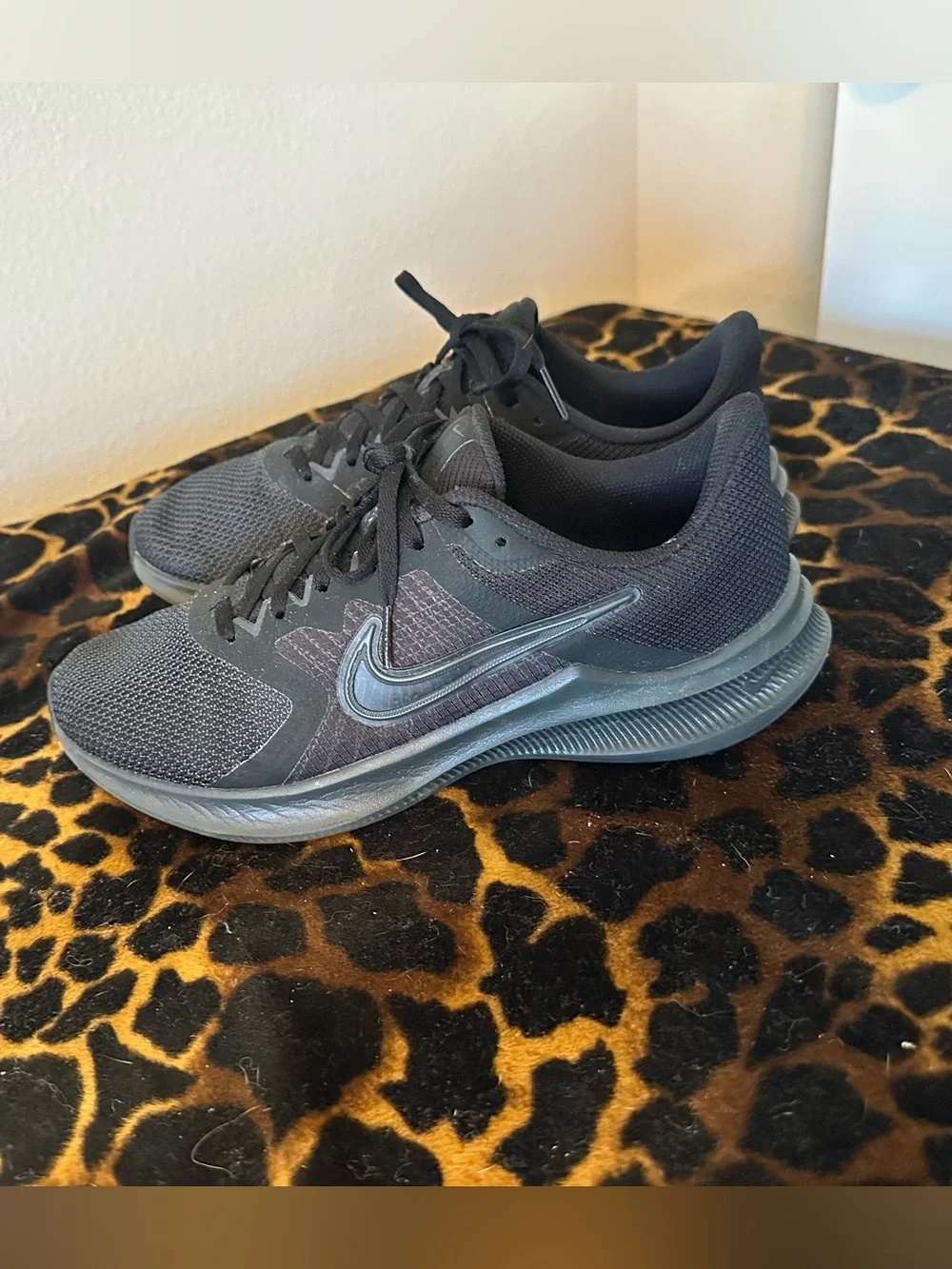 Nike Black on Black Athletic Running Shoes
